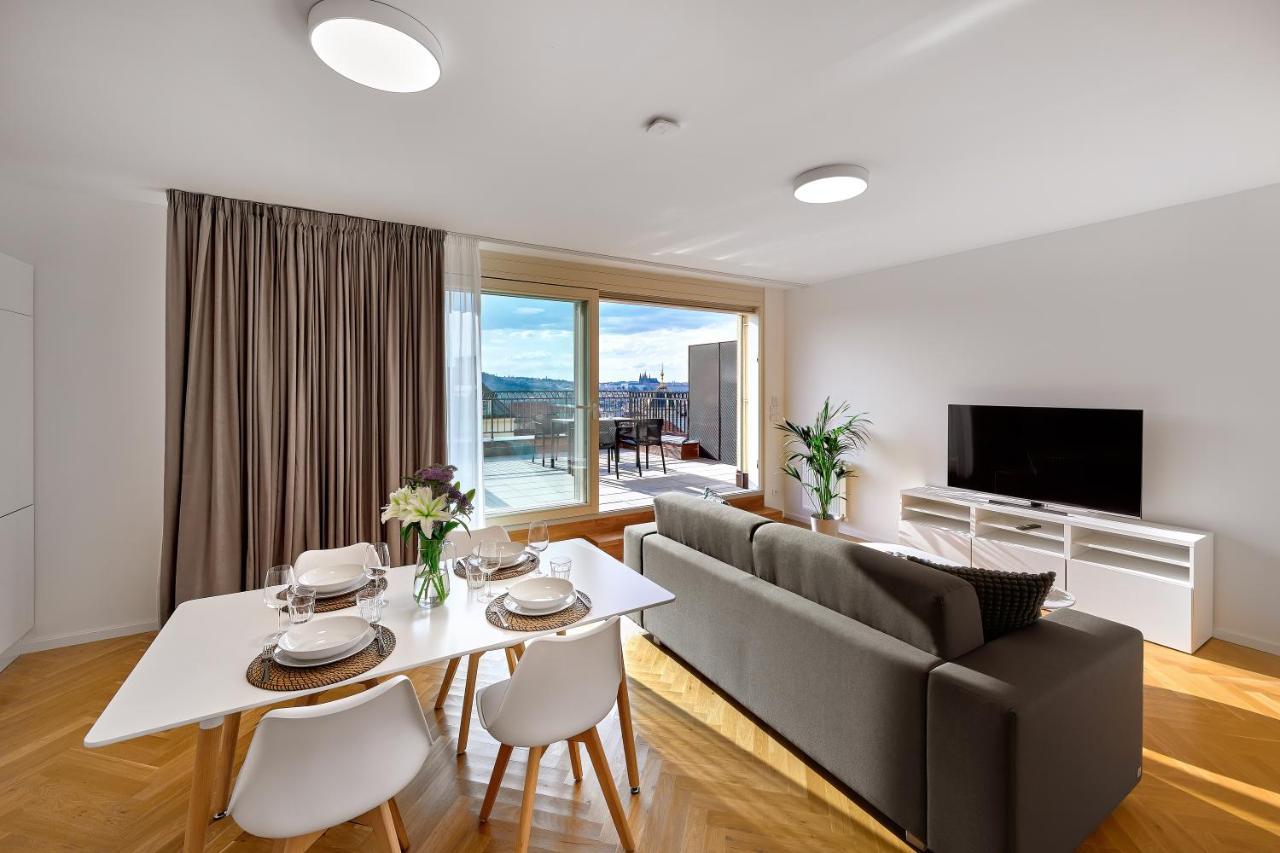 Downtown Suites Rubesova ปราก ภายนอก รูปภาพ