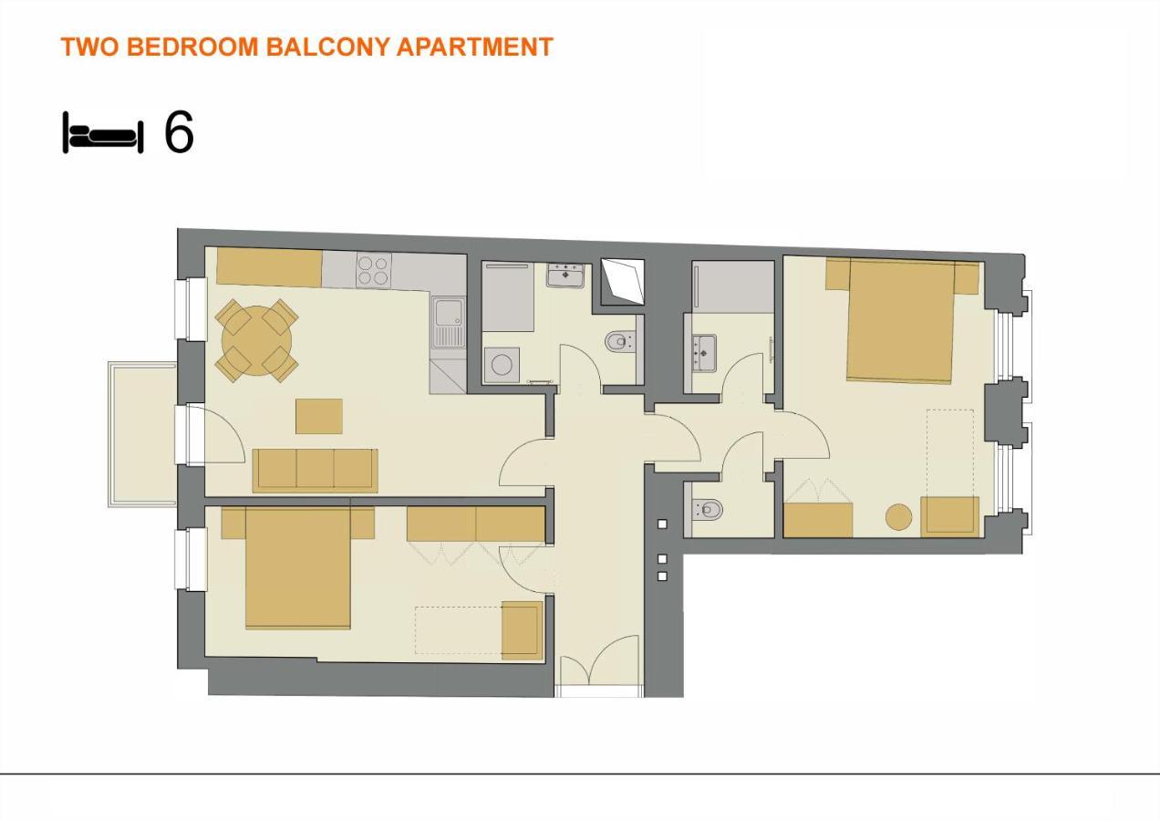 Downtown Suites Rubesova ปราก ภายนอก รูปภาพ
